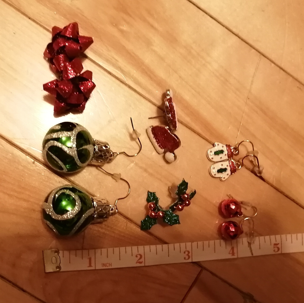 3/$40 Christmas Earrings